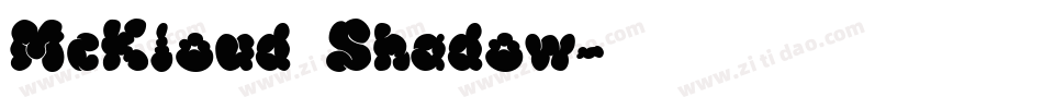 McKloud Shadow字体转换